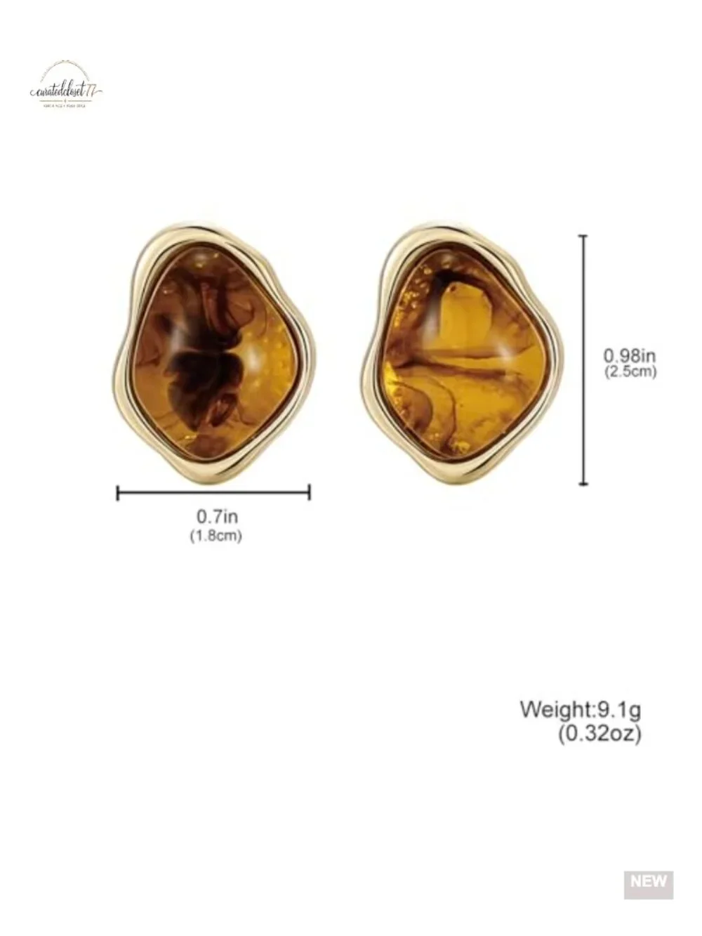 Chunky Geometric Resin Stud Earrings Statement Wedding Prom Jewelry